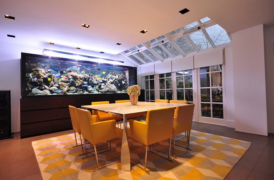 Fish Tank In Dining Room