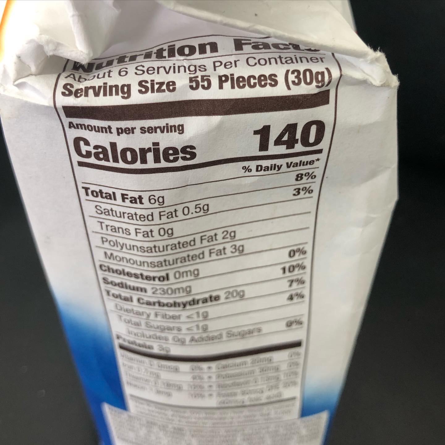 How Many Calories in a Bag of Goldfish?