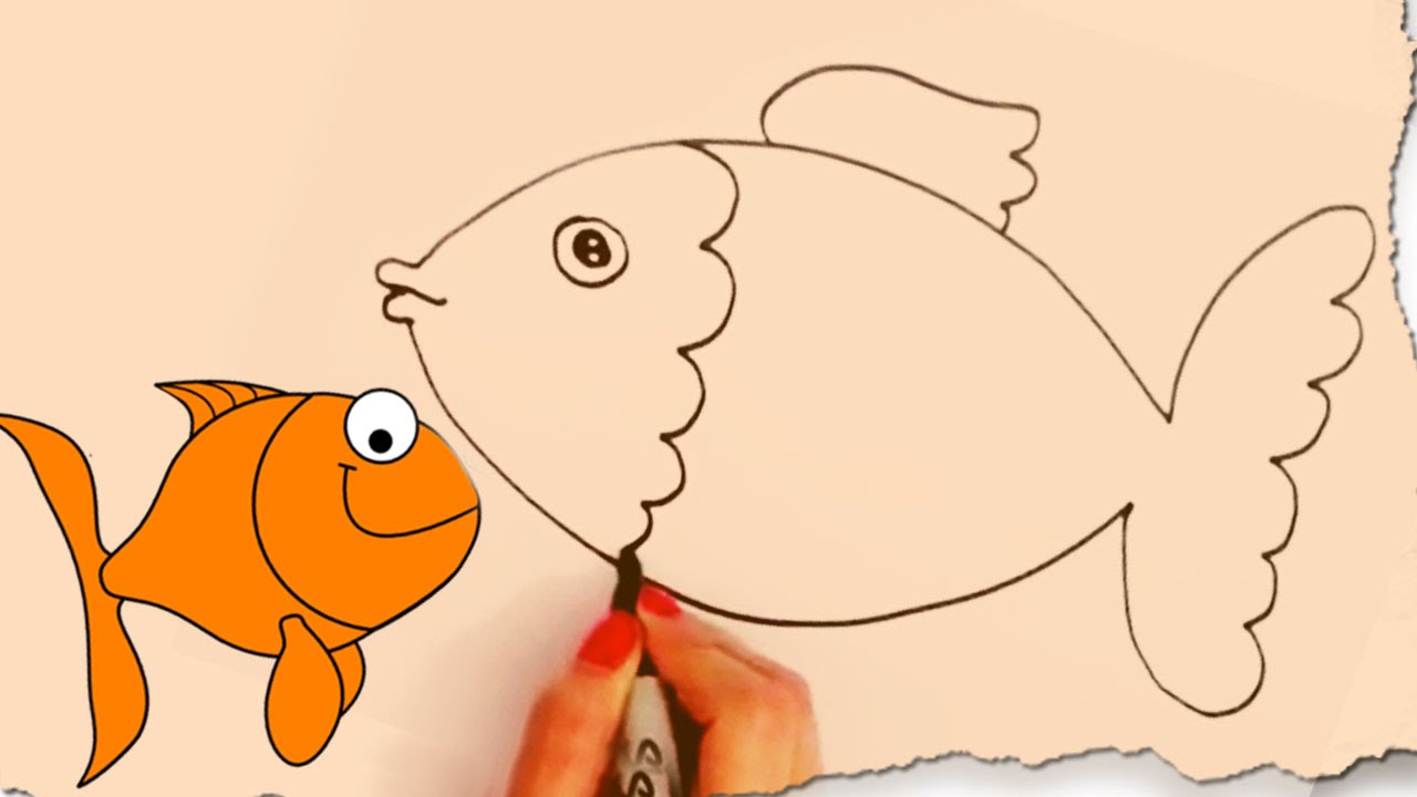 How to Draw a Goldfish